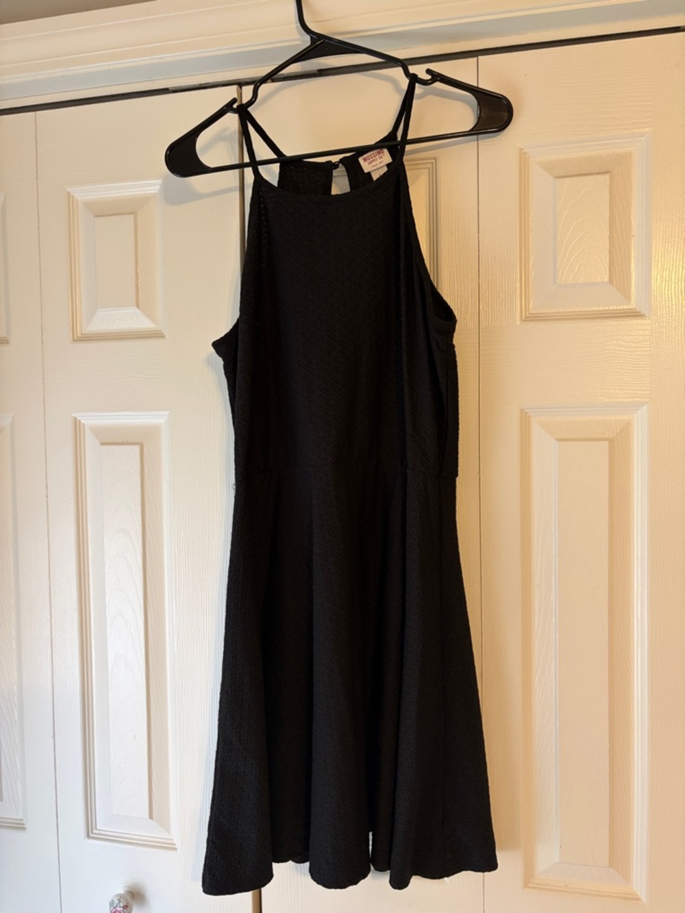 Mossimo Supply Co. Black Halter Mini Dress